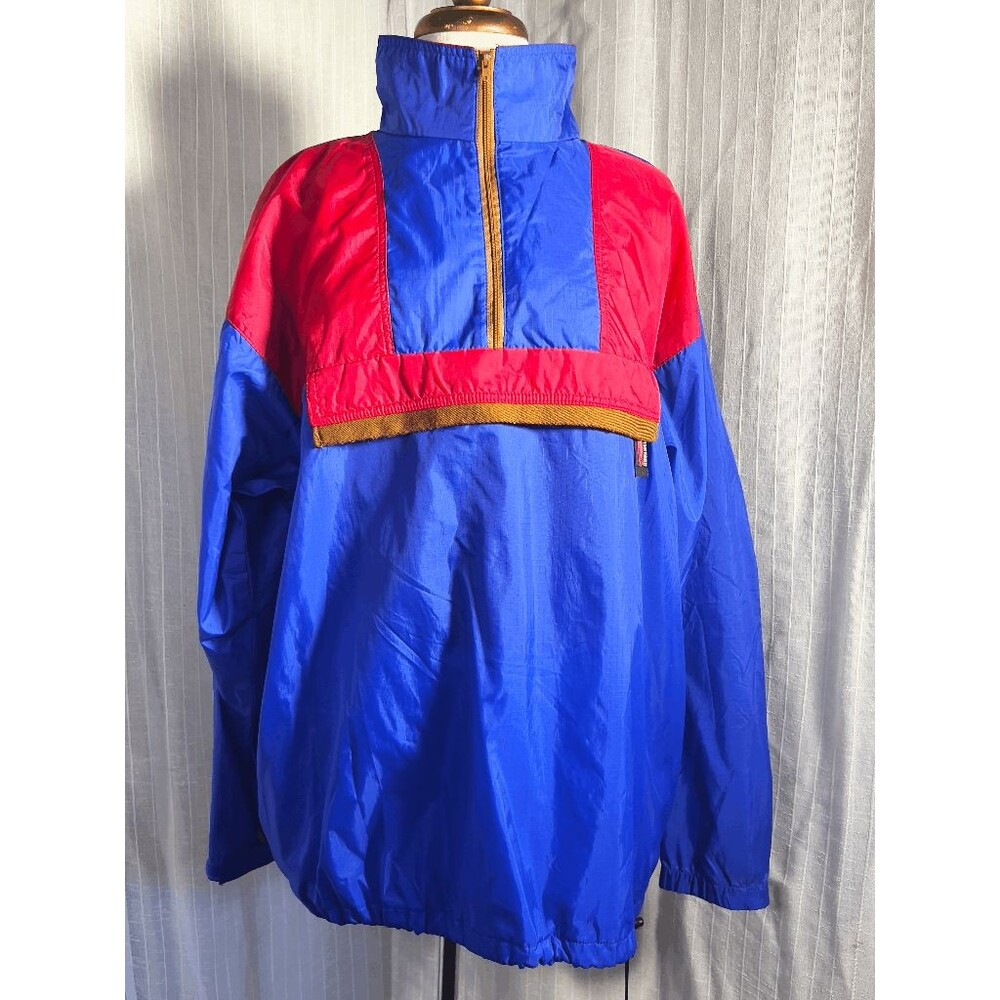 Sierra Sport 80s Vintage Windbreaker Jacket L Gorpcore Retro Athletic Streetwear